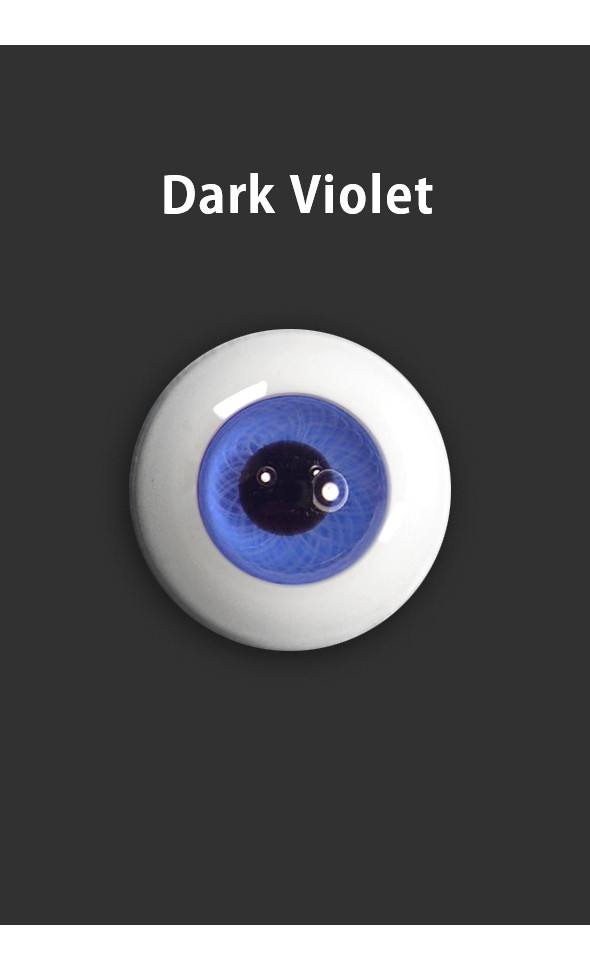 18mm Glass Eye (DARK VIOLET)