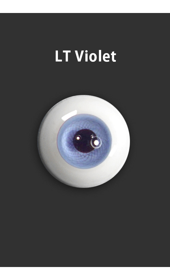 18mm Glass Eye (LT Violet) - A type