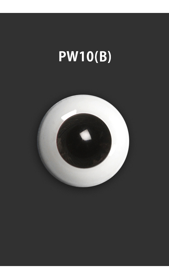 24mm Solid Glass Doll Eyes - PW10(B)