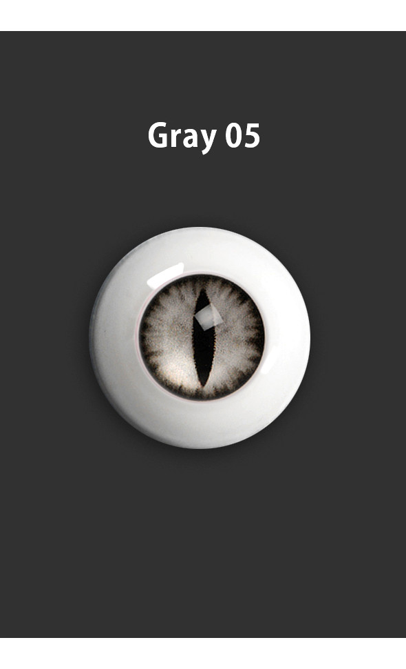 26mm - OMeta Half Round Acrylic Eyes(Gray 05)