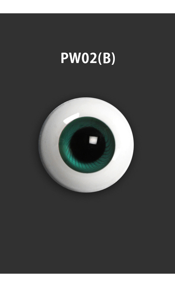 28mm Solid Glass Doll Eyes - PW02(B)