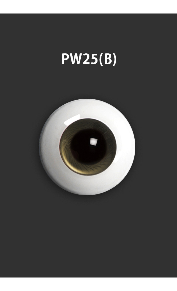 28mm Solid Glass Doll Eyes - PW25(B)
