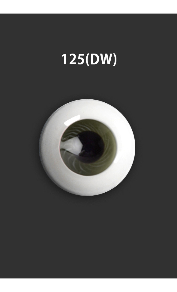 28mm Solid Glass Doll Eyes - 125(DW)