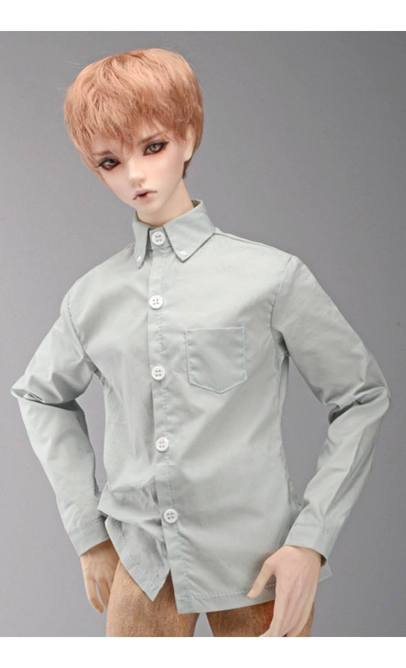 Glamor Model M Size - SKP Shirt (L Blue)