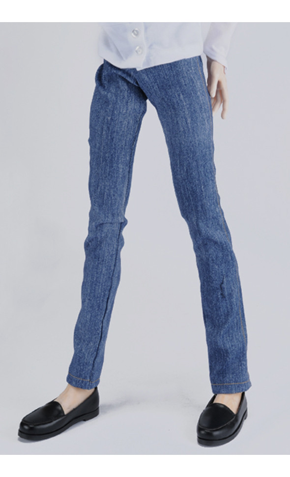 Glamor Model M Size - Straight Line Pants (Blue)