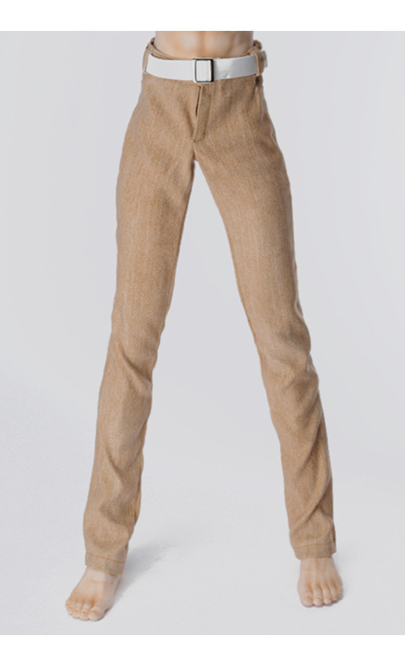 Glamor Model M Size - Straight Line Pants (Camel)