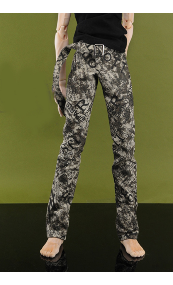 Glamor Model M Size - Travis Pants (K Gray)