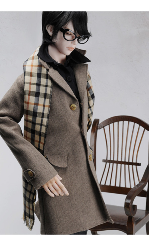 Glamor Model Size - Mae Coat (D.Beige)