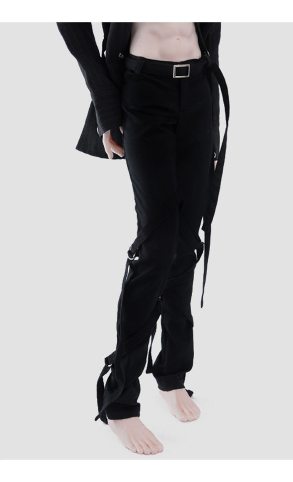Glamor Model Size - Tie Up Pants (Black)