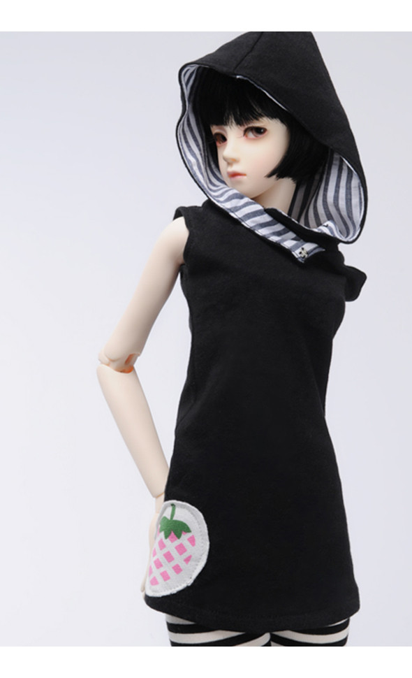 Model F - Berry Long Hood (Black) [B5]