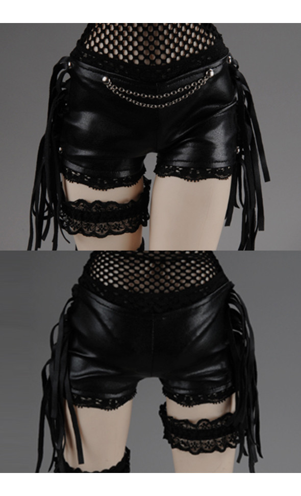 Model F - Glam Hotpants (Black)