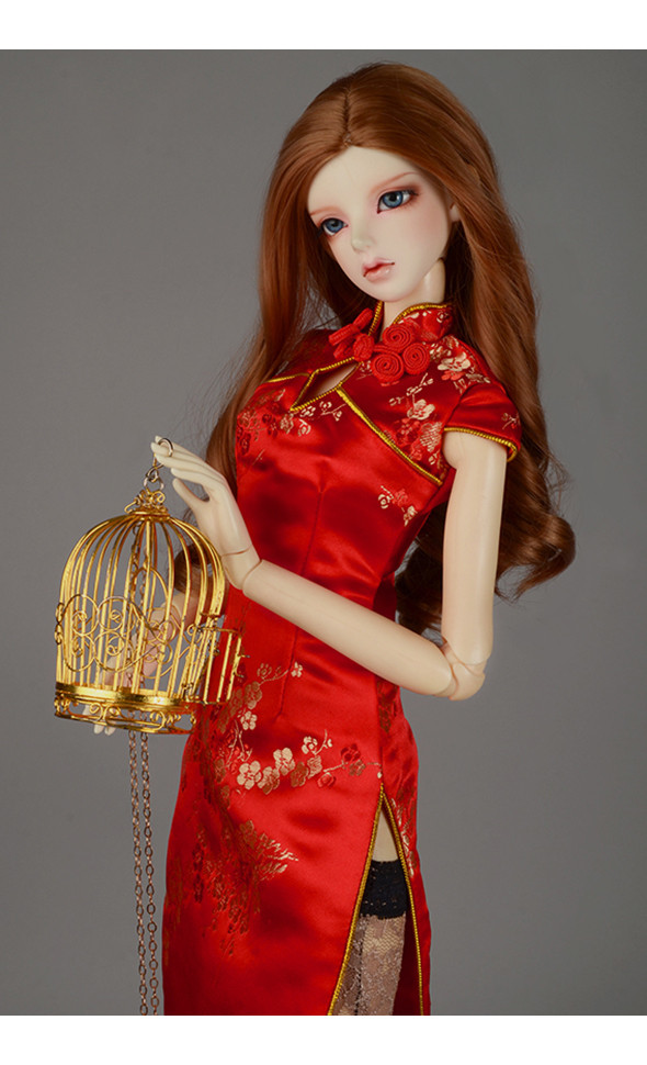 Model F - PRC Qipao Dress (Red)