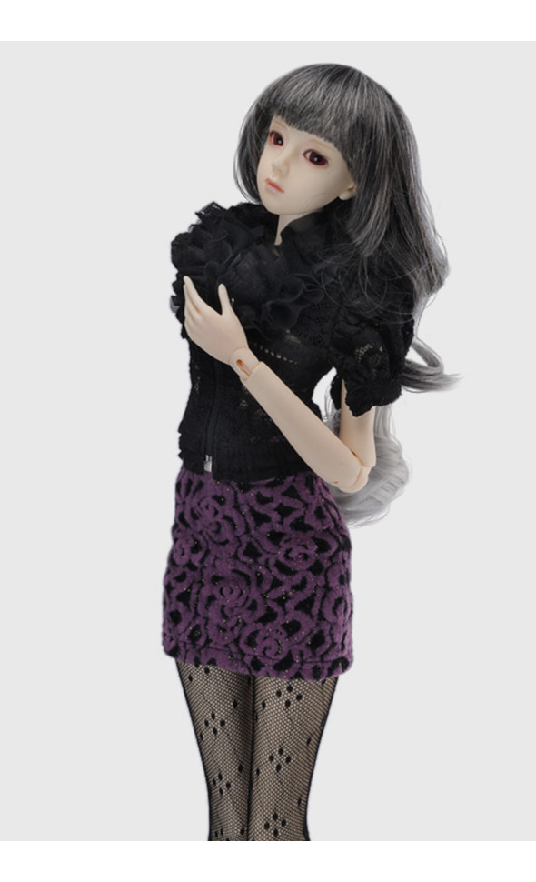 Model F - Rojante Set (Black & Violet)[B5]