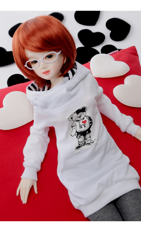 SD - Teddy Hood T (White)[B1-3-7]