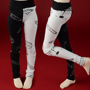 MSD - Mirotag Leggings (B&W)