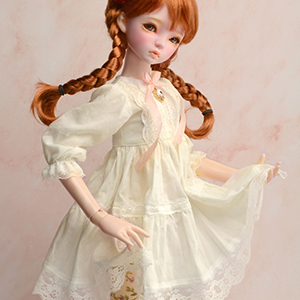 MSD - Plump Dress (Ivory) [A6-4-4]