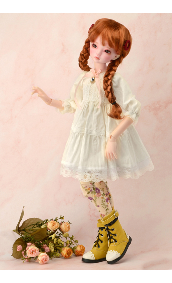MSD - Plump Dress (Ivory) [A6-4-4]
