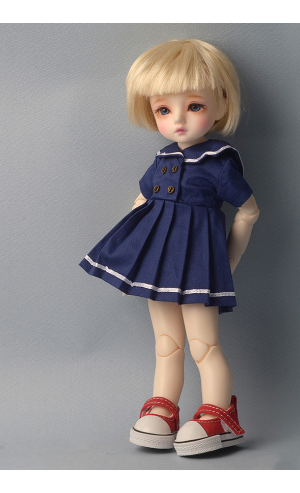 Dear Doll Size - Azure Sailor Dress (Navy)