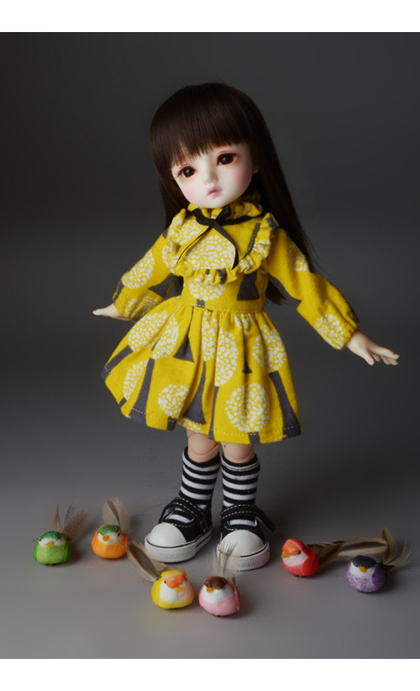 Dear Doll Size - Chichi Dress (Yellow)
