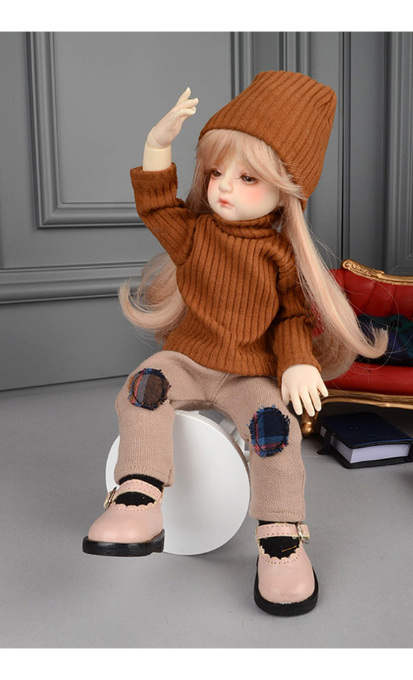 Dear Doll Size - Ua Turtleneck Sweater (Cramel Brown)