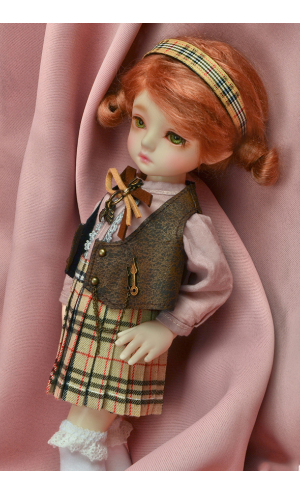 Dear Doll Size - Uasoa Vest (Brown)[A8-1-3]