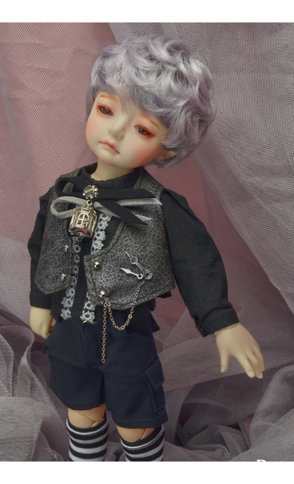 Dear Doll Size - Uasoa Vest (Gray)[A8-1-3]