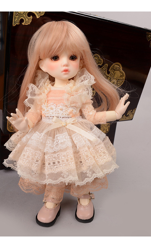 Dear Doll Size - USD-D003 Deco Skirt (Beige)