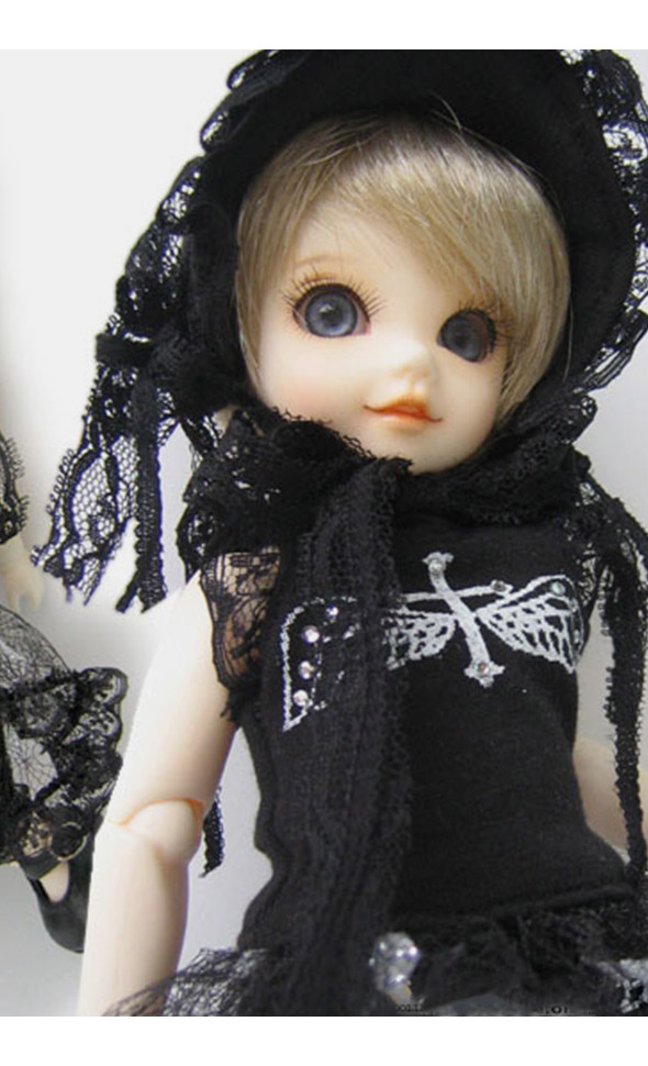 Idoll Size - Blackless Wings Dress Set(A5)