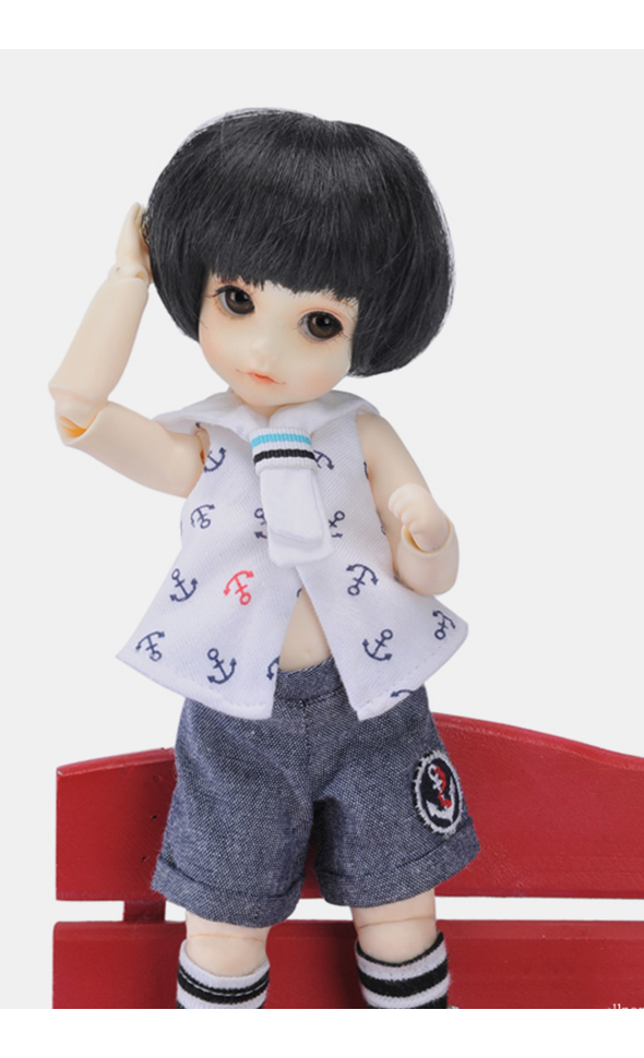 Idoll Size - Sailor Dream For Boy Set (White)