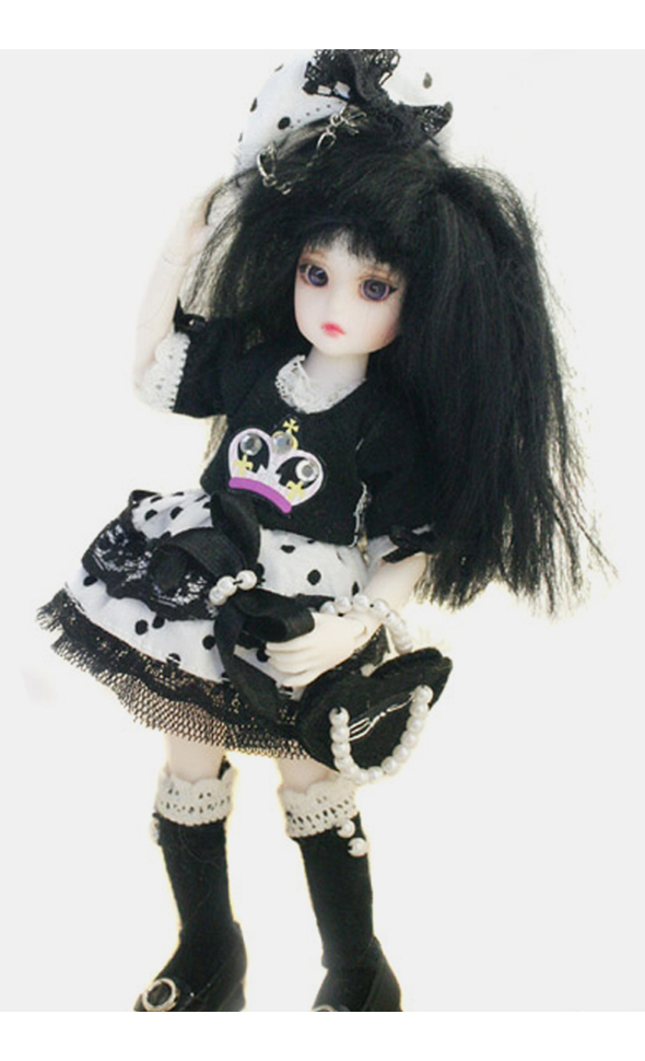 Banji - Black & White Dress Set