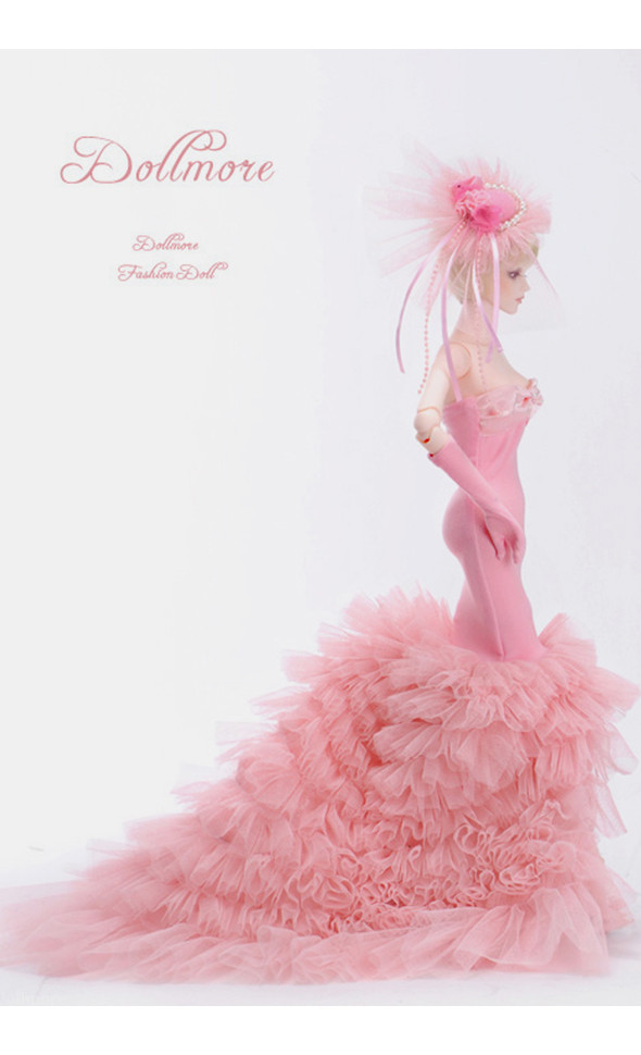 Fashion Doll Size : Calendula Dress (Pink)
