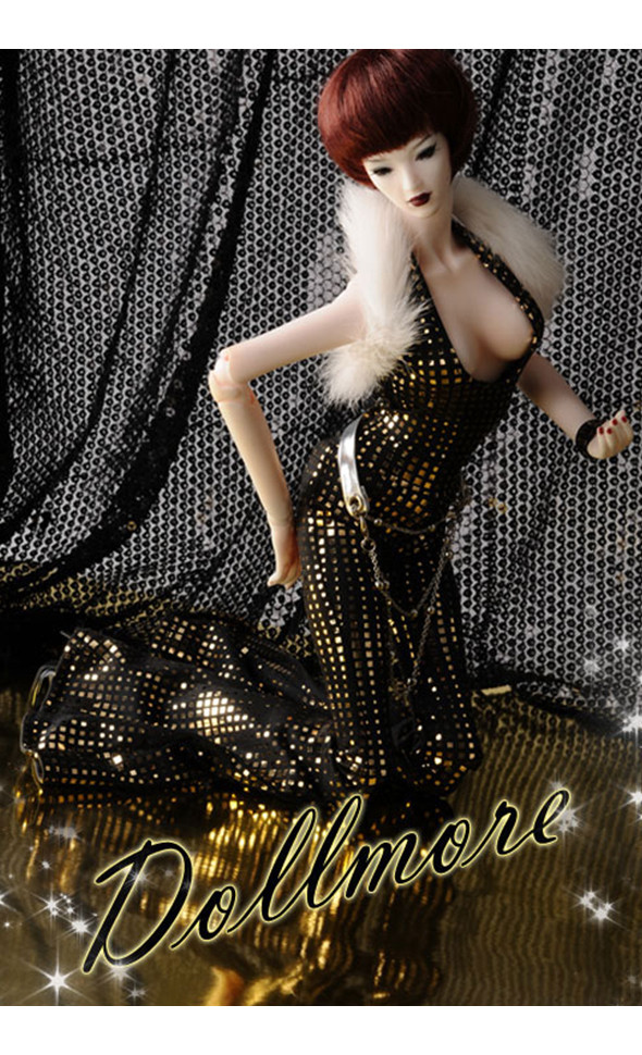 Fashion Doll Size : Modern kitsch Set (Gold)