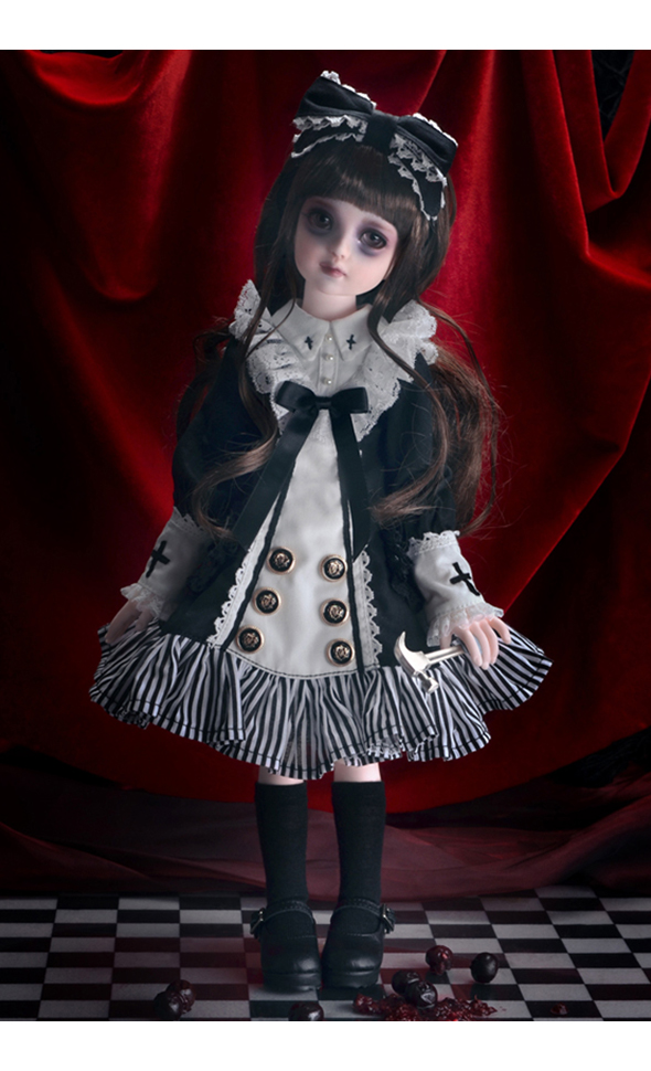 (Limited Dress Set) Narsha Girl Size - Dansemacabre Clothes Set - LE10