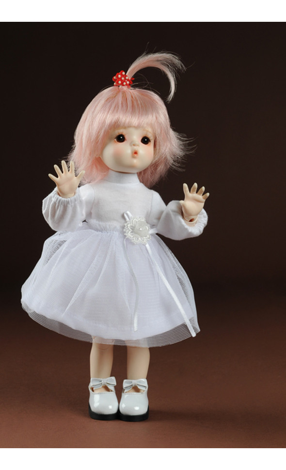 Dear Doll Size - Klaras Dress Set (White)