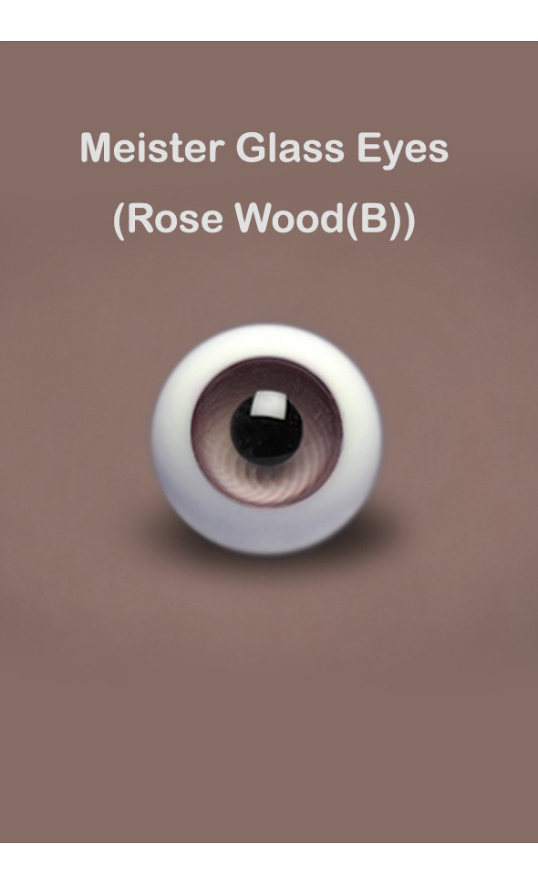 Meister Glass Eyes 12mm (Rose Wood(B))
