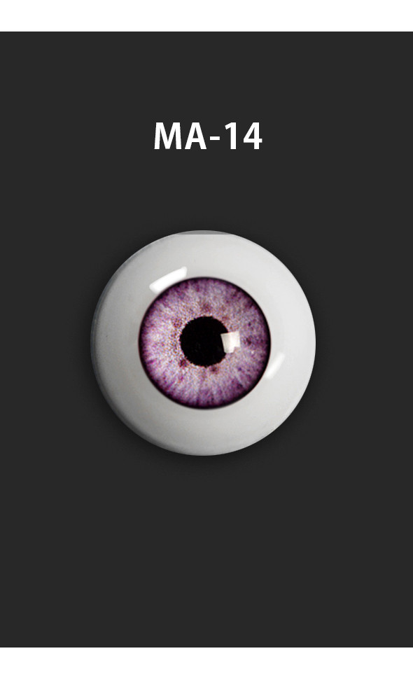 14mm - Optical Half Round Acrylic Eyes (MA14)