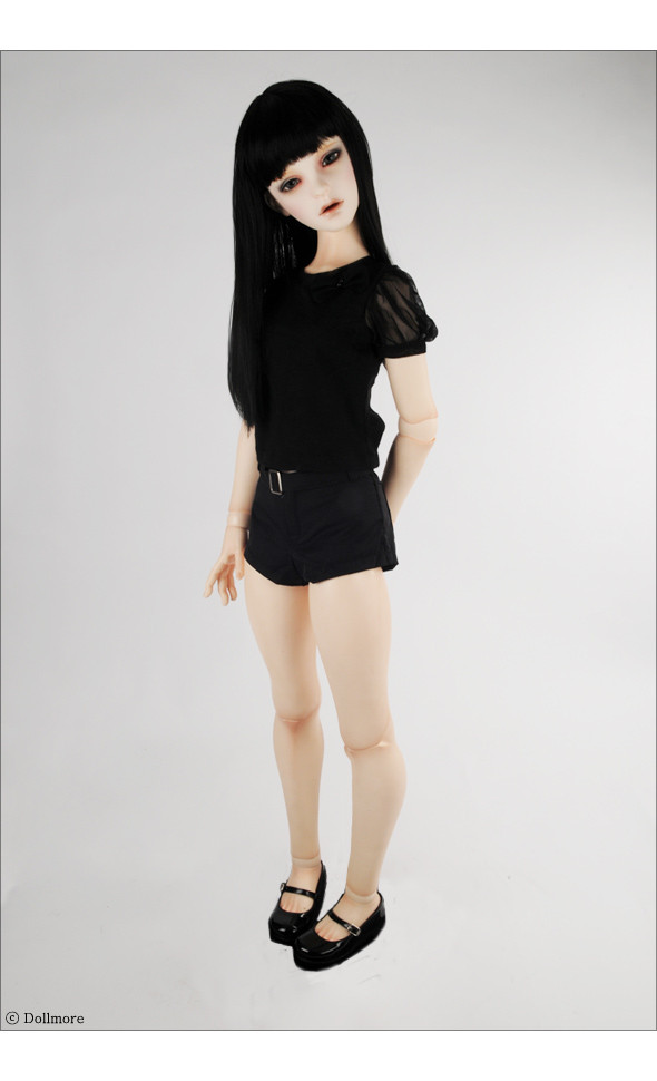 Trinity Doll Size - GG Short Pants (Black)[B5-1-2]