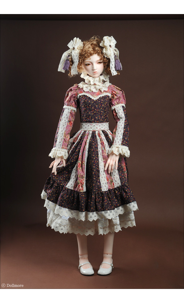 Trinity Doll Size - Madalyn Moh Dress Set (Brown)