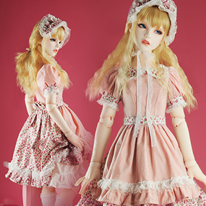 Trinity Doll Size - Mellow Dress Set (Pink)