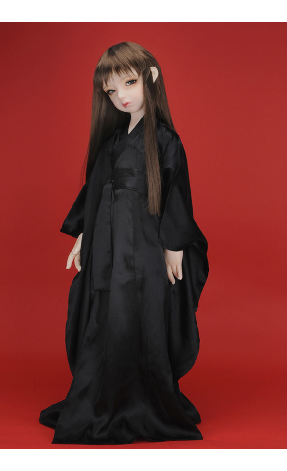 Lusion Size - Doze Kimono Gownn (Black)
