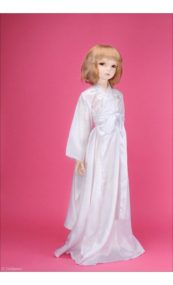 Lusion Size - Doze Kimono Gownn (White)