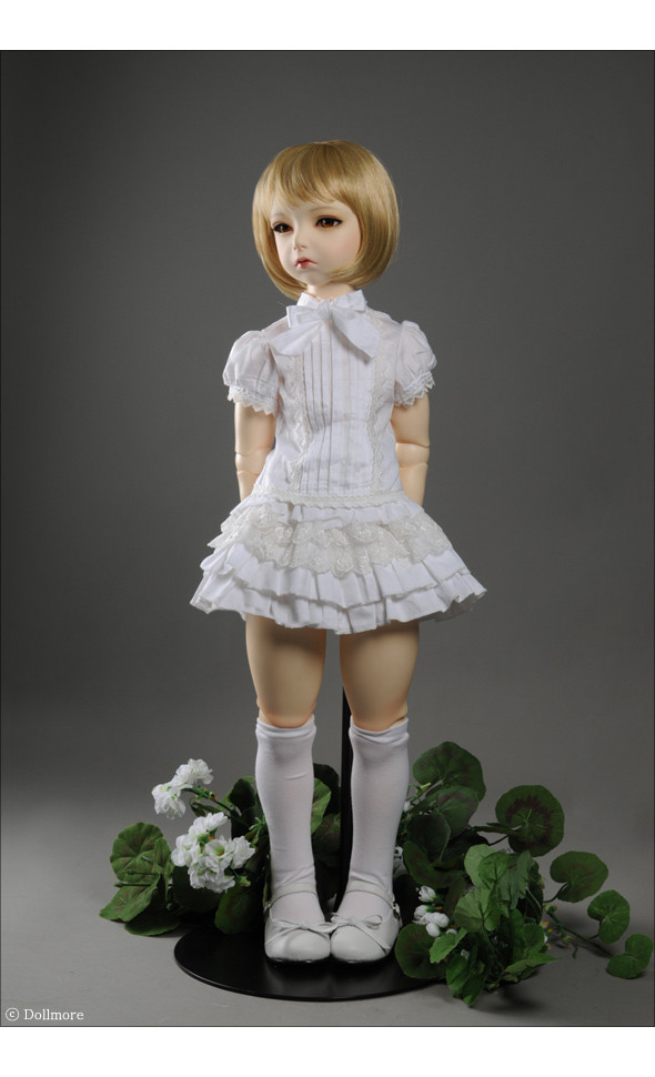 Lusion Size - Gldia Skirt (White)[C5-4-5]