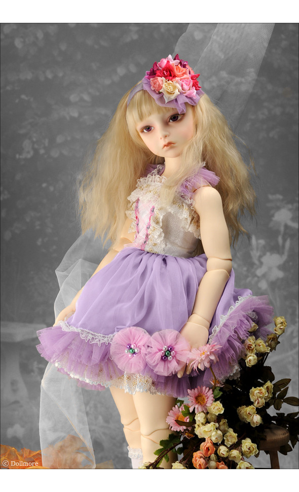 Lusion Size - Mireille Dress Set (Violet)