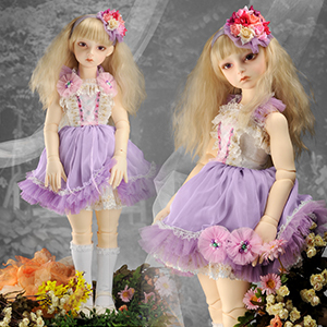 Lusion Size - Mireille Dress Set (Violet)