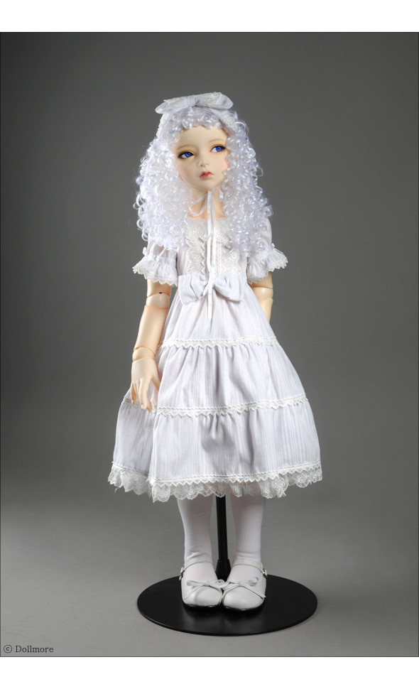 Lusion Size - Uris Dress (White)[C5-2-5]