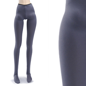 Model F - Single Hue Panty Stocking (Blue Gray)