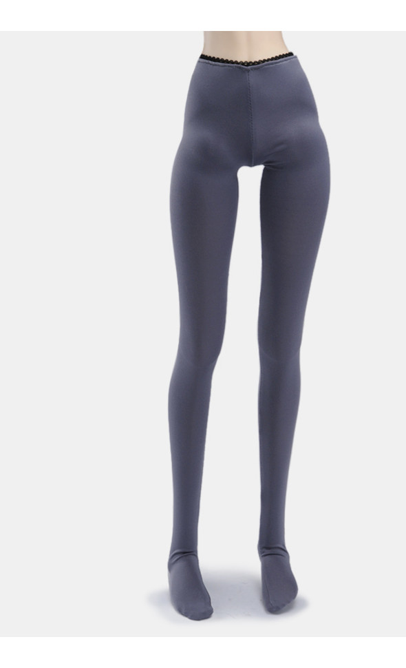 Model F - Single Hue Panty Stocking (Blue Gray)