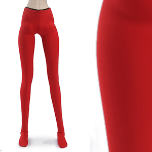 Model F - Single Hue Panty Stocking (Red)