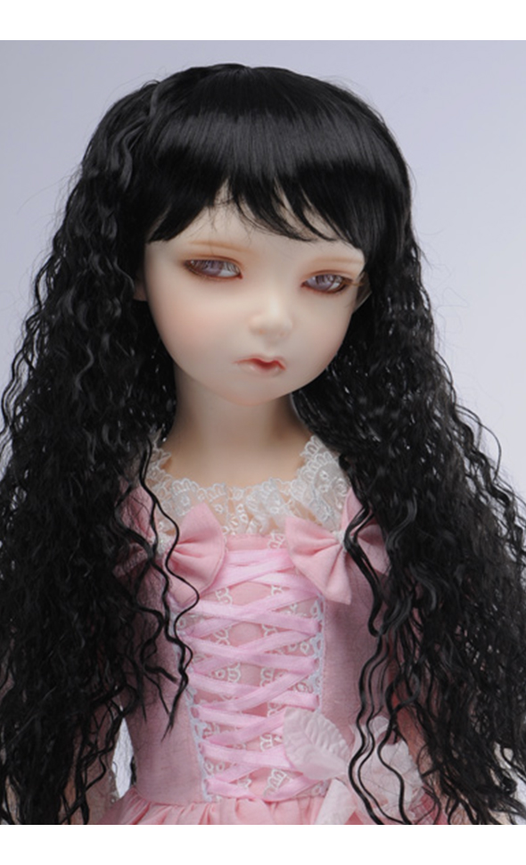 (13-14) Soft Sobazu Wig (Black)