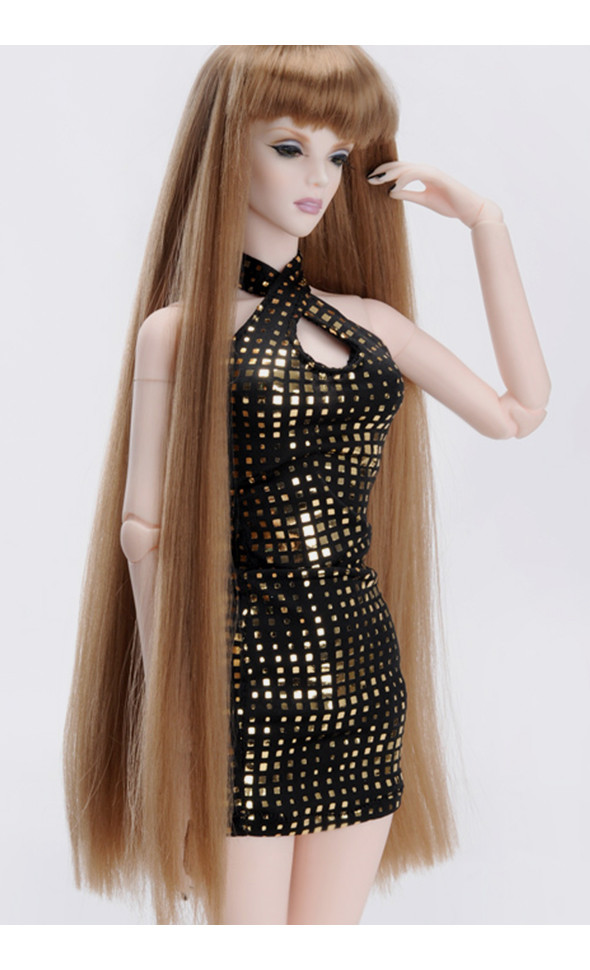 (4-5) Extremely Straight Wig (Brown)